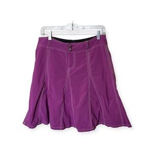 Athleta Whatever Pleated Tennis Pickleball Athletic Skort in Berry Size Large